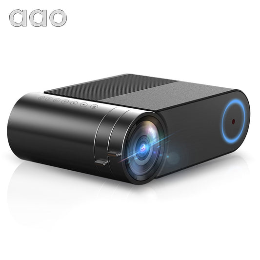 Aao Yg420 Mini Projector Native 720p Portable Video Wifi Beamer Led