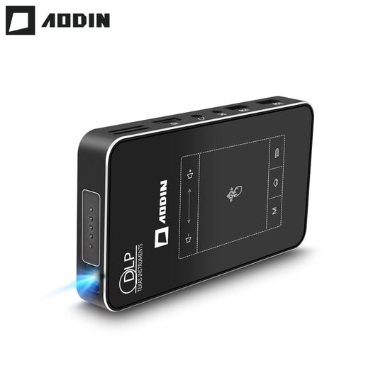 Aodin 1+32g Wifi Portable Projector Smart Multi-touch Hd Dlp Projector