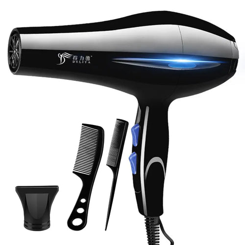 Hair Dryer 2200W Professional Powerful Hair Dryer Fast Heating Hot And