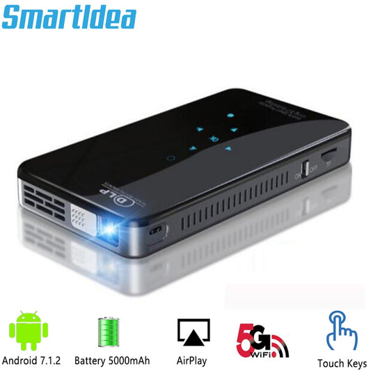 Smartidea X2 Android7.1 Mini Phone Projector 200lumen 5g Wifi