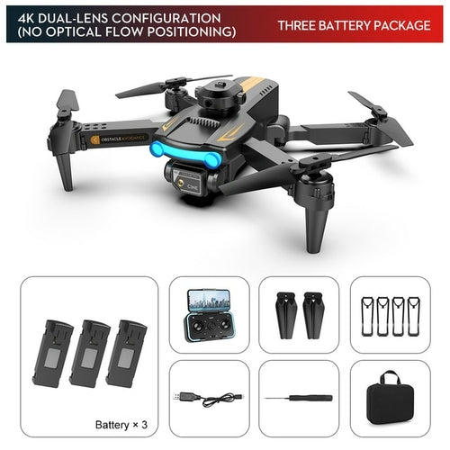 New Lsrc Xt2 Mini Drone 4k Dual Camera Four Side Obstacle