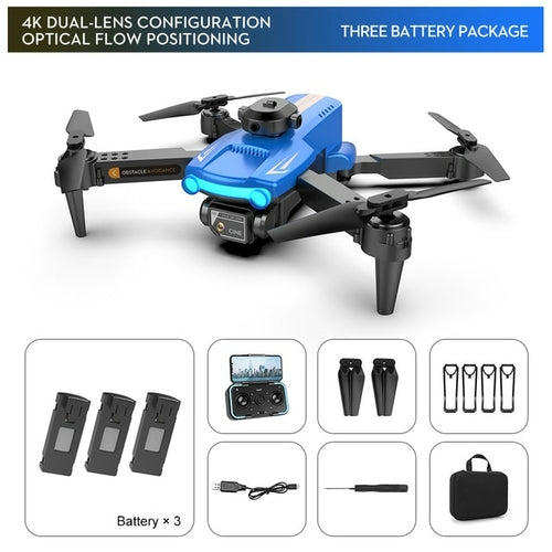 New Lsrc Xt2 Mini Drone 4k Dual Camera Four Side Obstacle