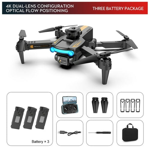 New Lsrc Xt2 Mini Drone 4k Dual Camera Four Side Obstacle