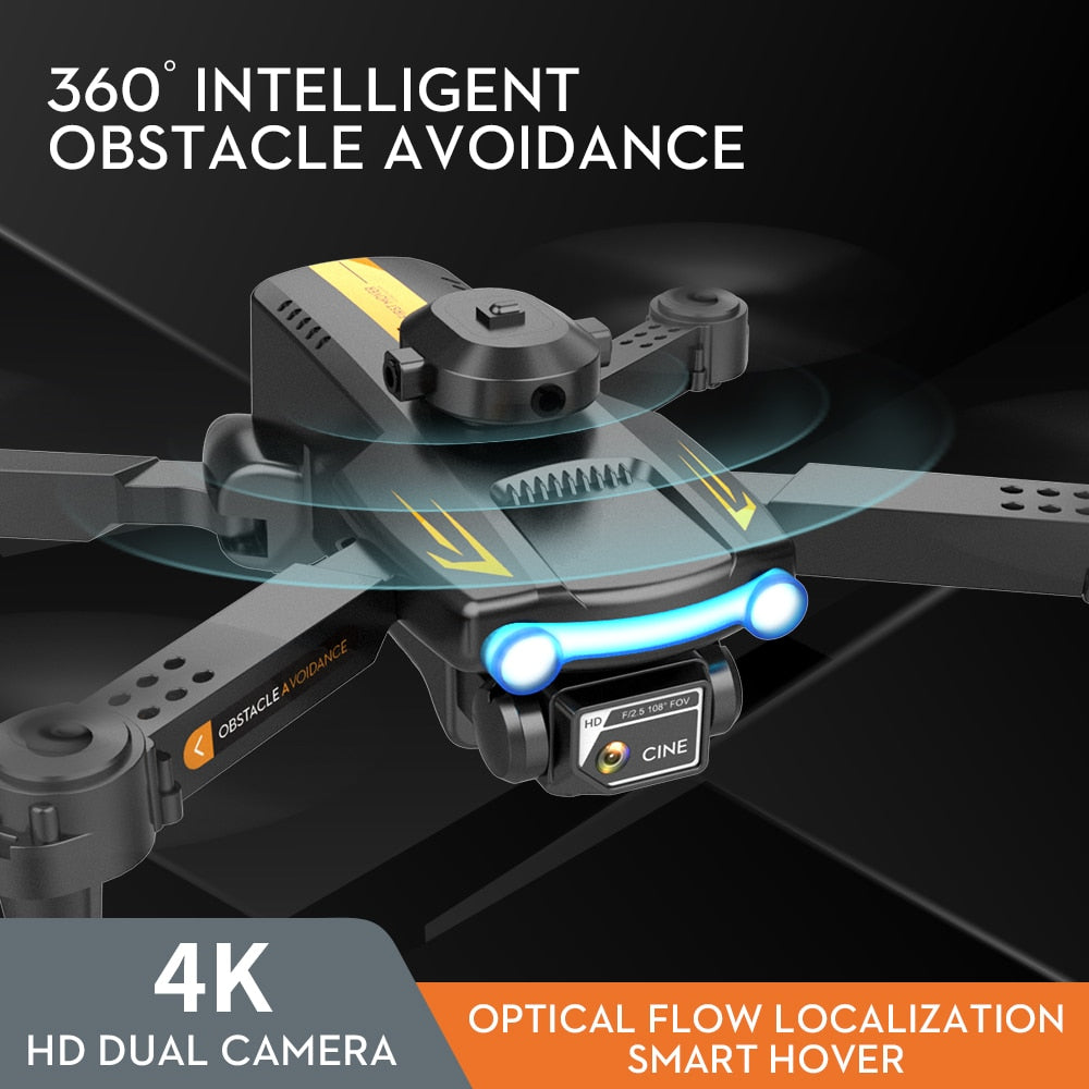 New Lsrc Xt2 Mini Drone 4k Dual Camera Four Side Obstacle