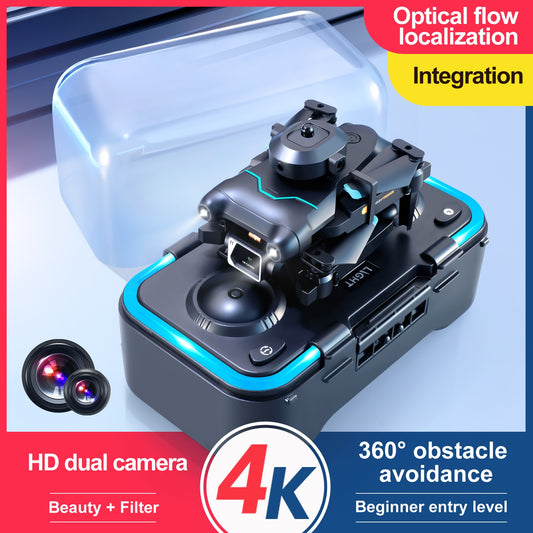 New XKJ XT3 Mini Drone 4K Dual Camera Obstacle Avoidance Optical Flow Positioning Foldable