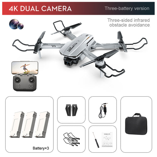 New Xt1 Mini Drone 4k Professional Camera Fpv Wifi Three-way