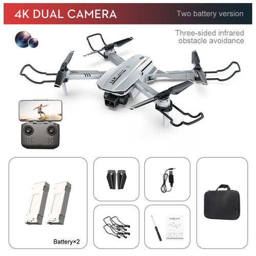 New Xt1 Mini Drone 4k Professional Camera Fpv Wifi Three-way