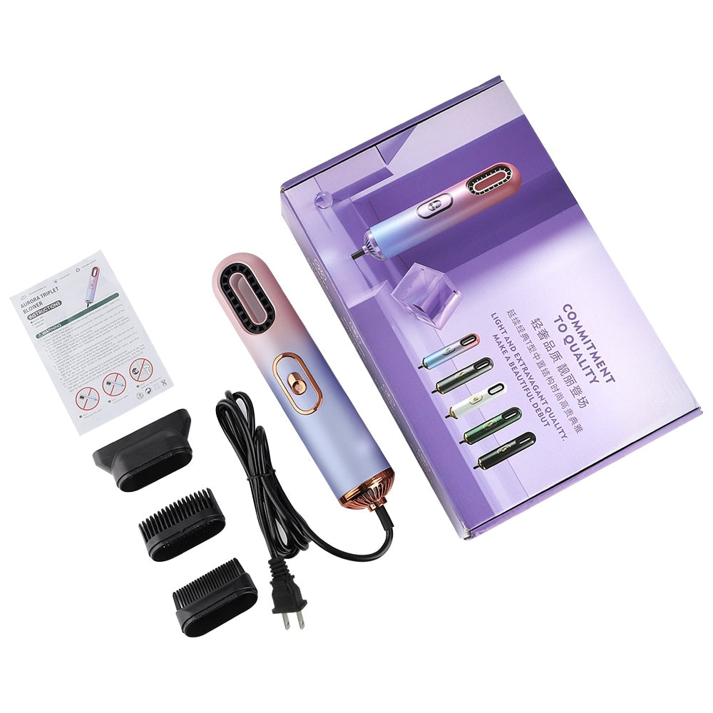 3 In 1 Hair Dryer Brush Professional Electric Hot Air Brush One Step