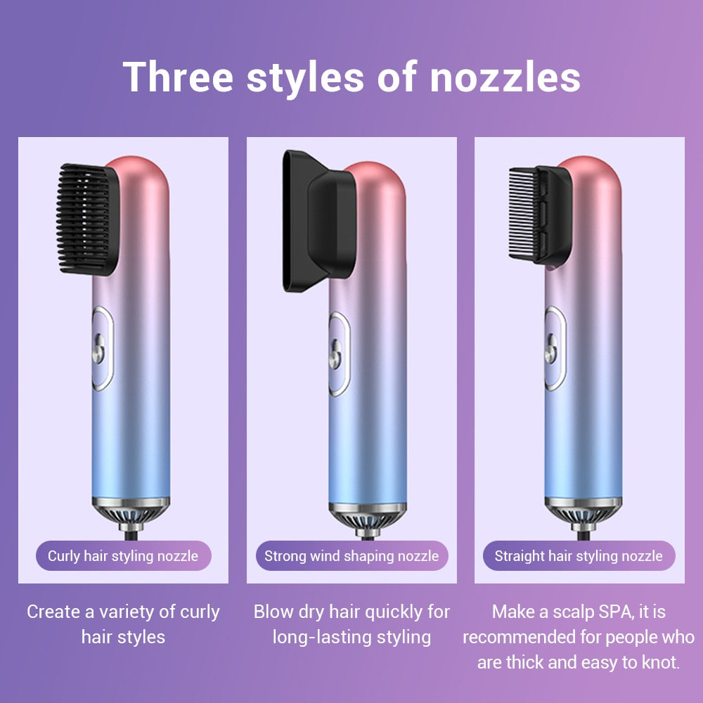 3 In 1 Hair Dryer Brush Professional Electric Hot Air Brush One Step