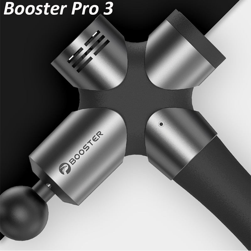 BOOSTER Pro 3 Deep Tissue Massage Gun Muscle Stimulator Body Massager