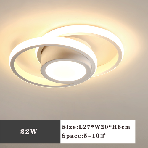 Modern Ceiling Lamp Balcony Led Light 20w 22w 32w 36w Bedroom Hallway