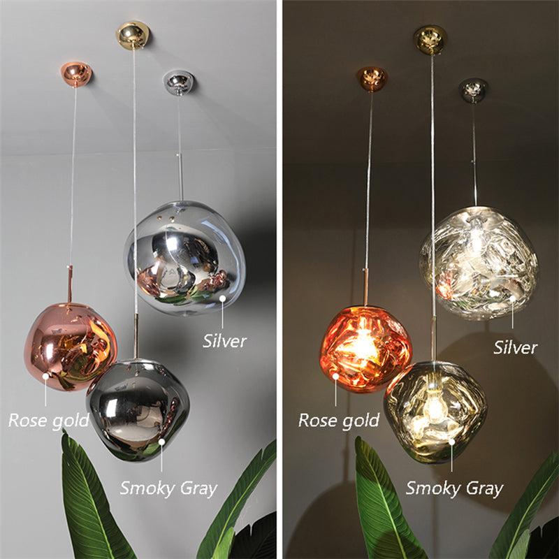 Modern Led Pvc Pendant Light Lava Home Decoration Bedroom Living Room