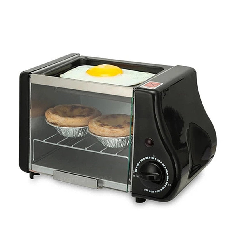 Multifunction Mini Electric Baking Bakery Roast Oven Grill Fried Eggs