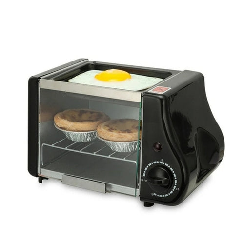 Multifunction Mini Electric Baking Bakery Roast Oven Grill Fried Eggs