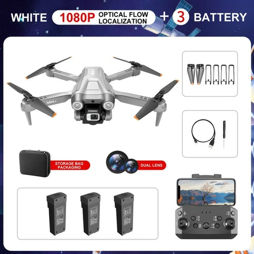 New Xt8 Mini Drone 4khd Dual Cameras Wifi Fpv Air Pressure Fixed