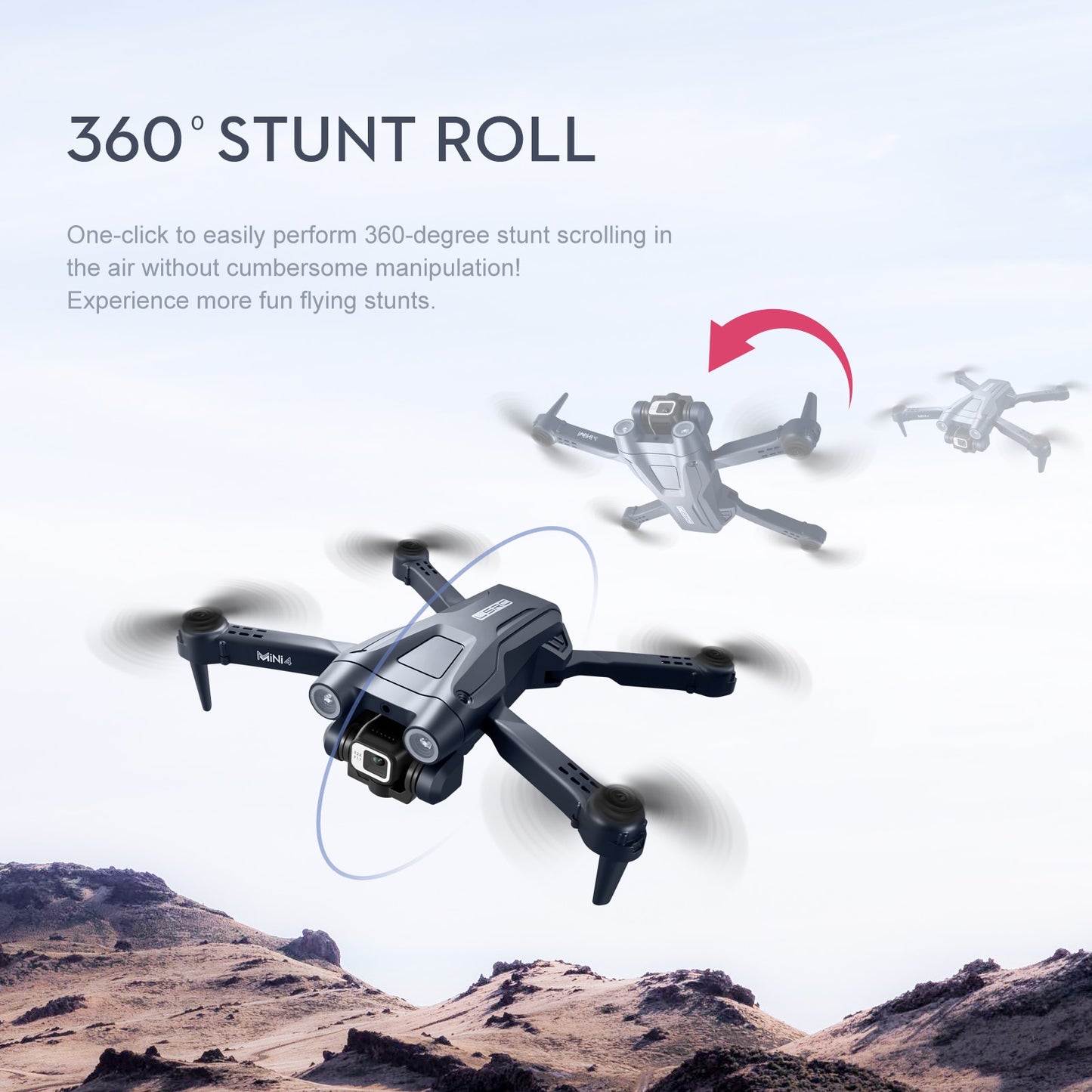 New Xt8 Mini Drone 4khd Dual Cameras Wifi Fpv Air Pressure Fixed