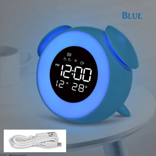 New Xiaomi Music LED Alarm Clock Ambient Light LED Wake up Light Clock