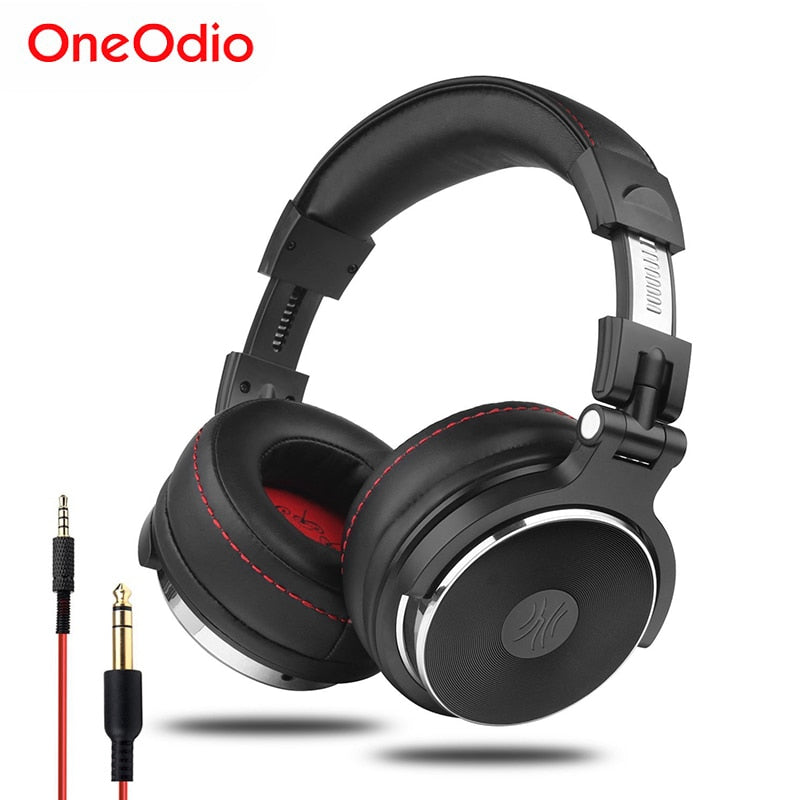 Professional Studio Pro DJ Headphones With Microphone