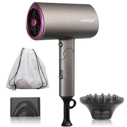 Professional Folding Hair Dryer 110v-220v 1200-1800w Hot And Cold Air