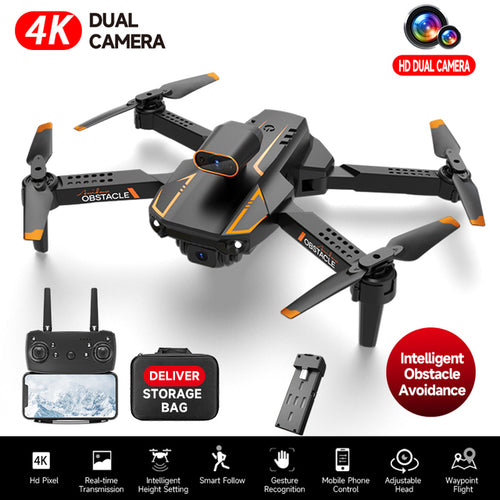 S91 4k Drone Professional Obstacle Avoidance Dual Camera Foldable Rc