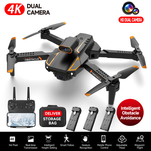 S91 4k Drone Professional Obstacle Avoidance Dual Camera Foldable Rc