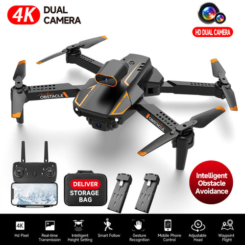 S91 4k Drone Professional Obstacle Avoidance Dual Camera Foldable Rc