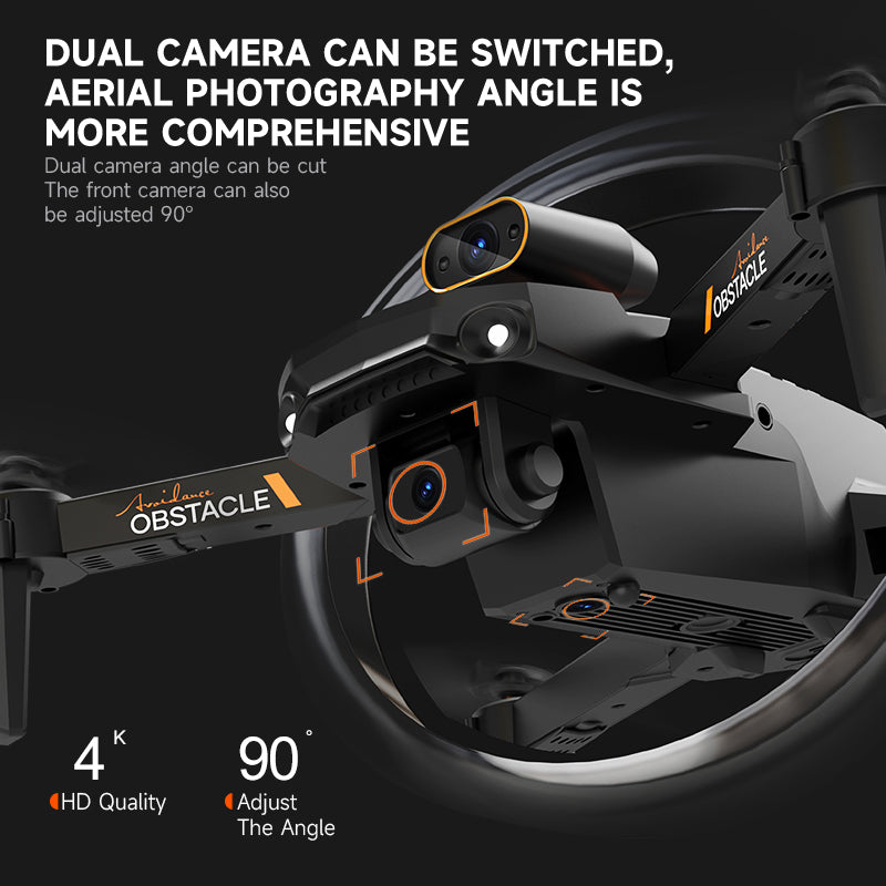 S91 4k Drone Professional Obstacle Avoidance Dual Camera Foldable Rc