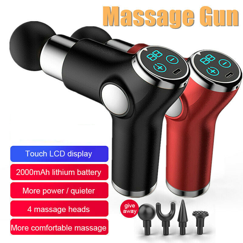 Tragbare Elektrische Massage Gun Neck Zurück Körper Massager Maschine