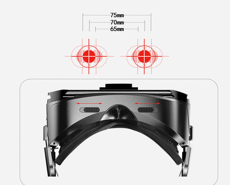 G300 Smart VR Glasses 3D Virtual Reality Headset